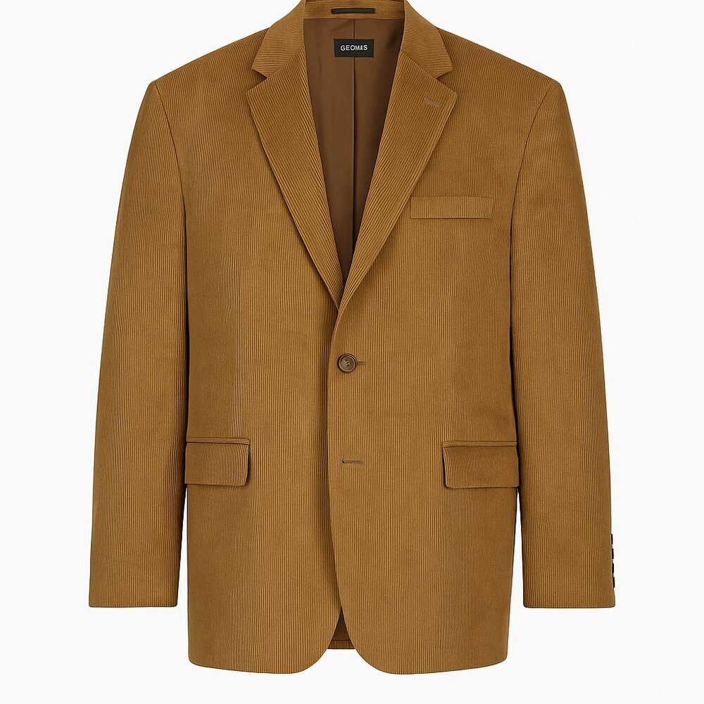 George Brown Corduroy Two-Button Sport Coat Blazer Men’s 46R